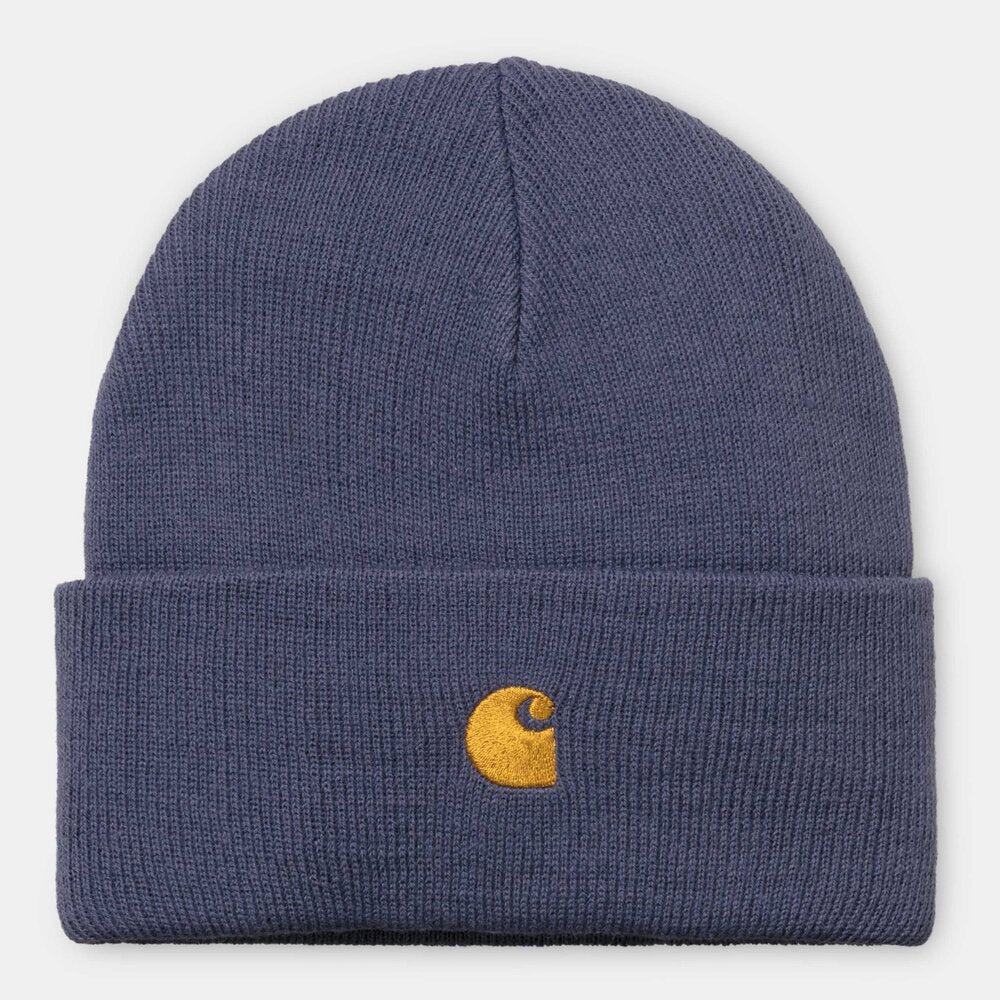 Carhartt Wip Chase Beanie Cold Viola / Gold