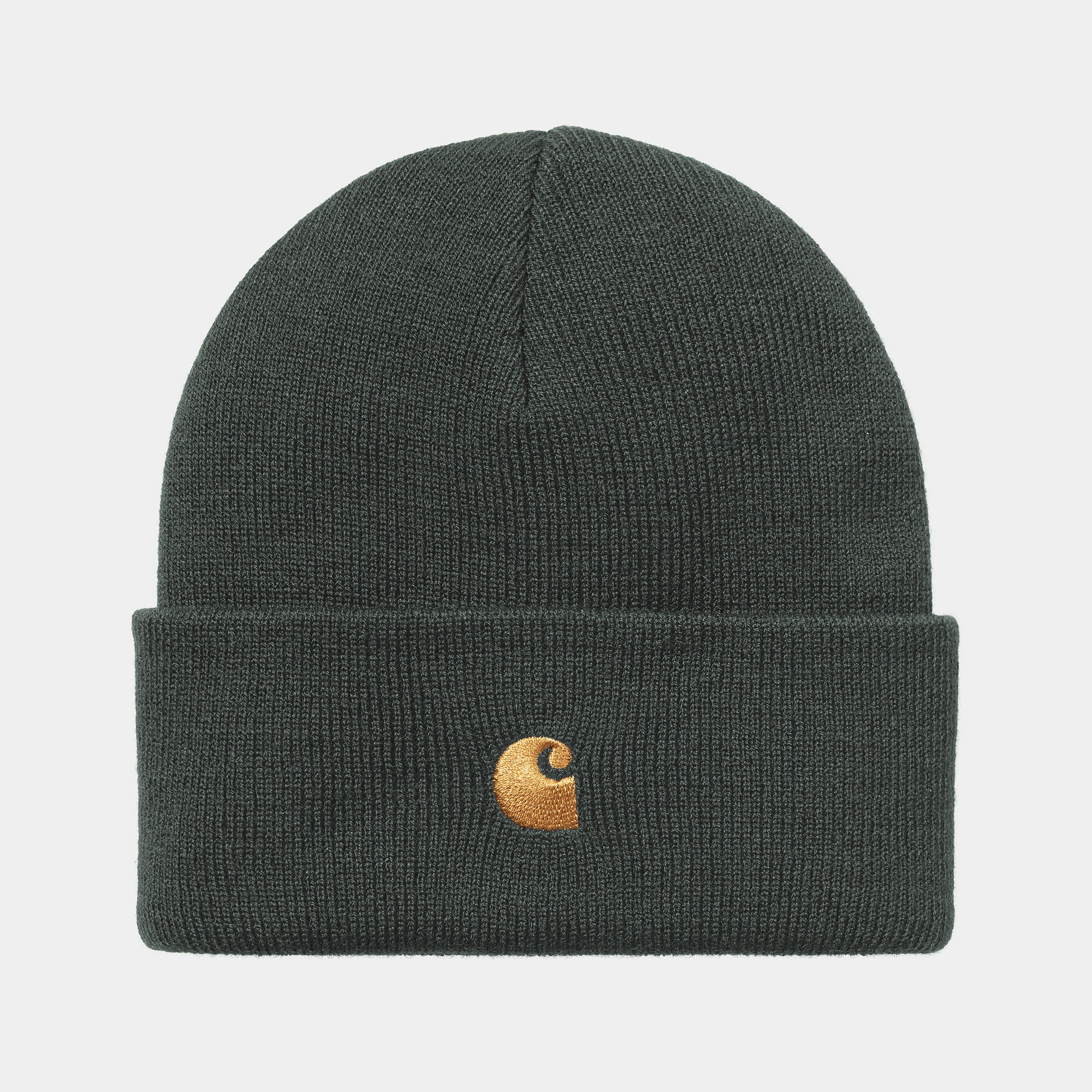 Carhartt WIP Chase Beanie - Jura / Gold