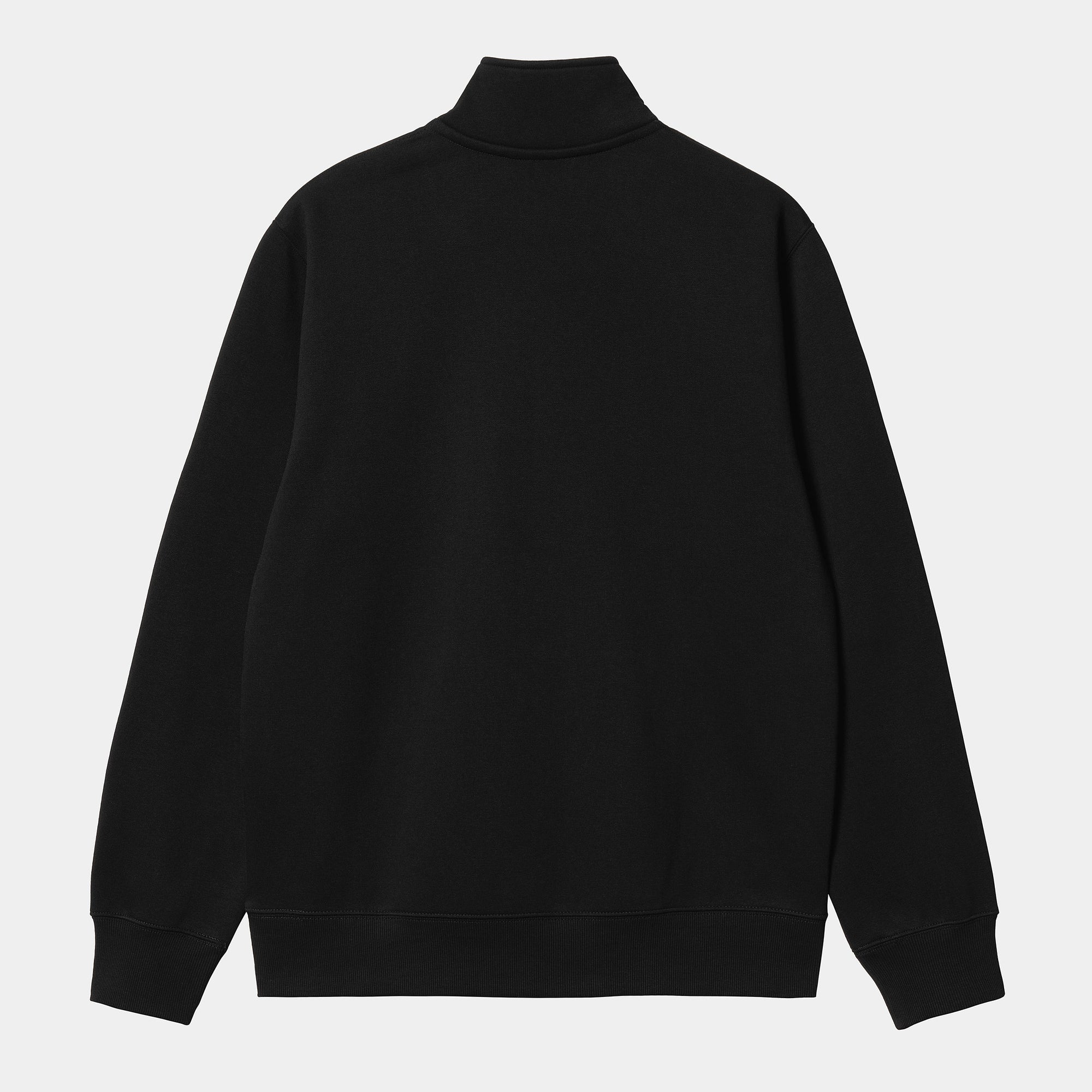 Carhartt WIP Chase Zip Neck - Black / Gold