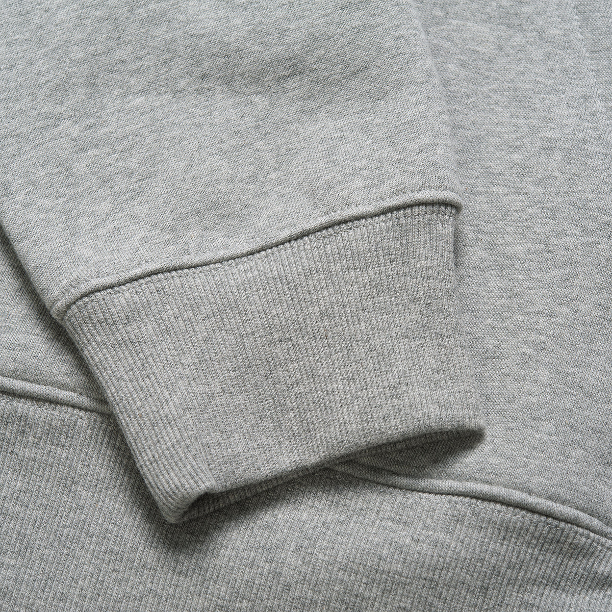 Carhartt WIP Chase Zip Neck - Grey Heather / Gold