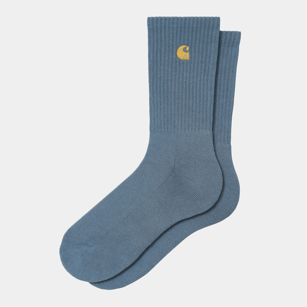Carhartt WIP Chase Socks - Storm Blue / Gold
