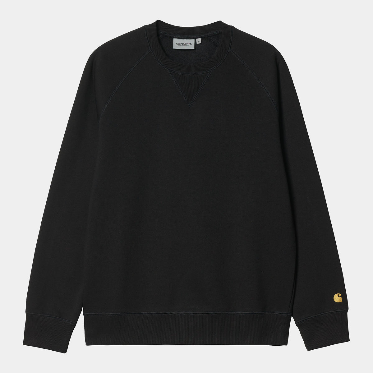 Carhartt WIP Chase Sweat - Black / Gold