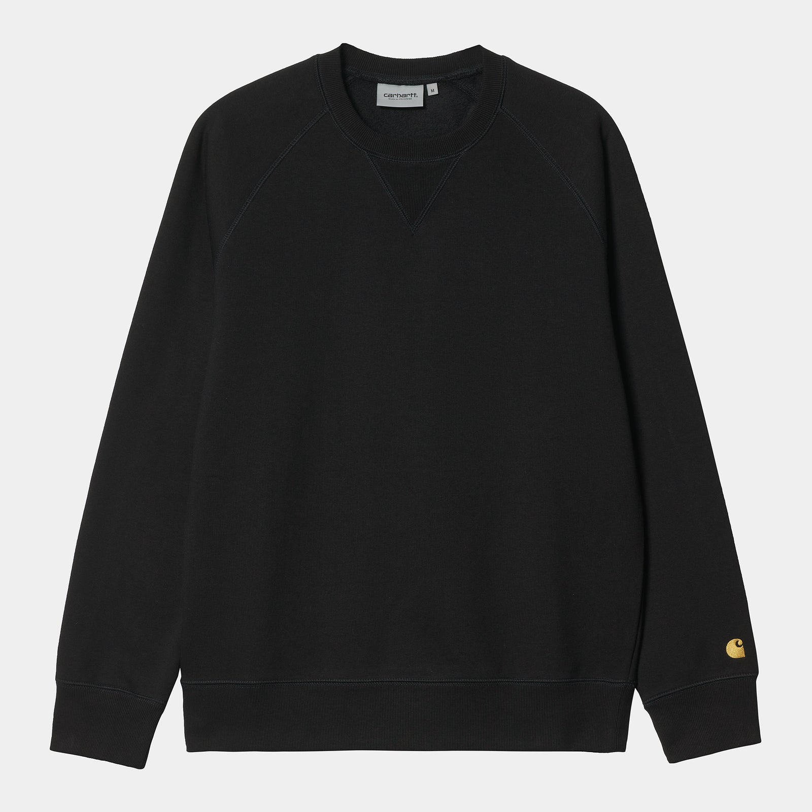 Carhartt WIP Chase Sweat - Black / Gold