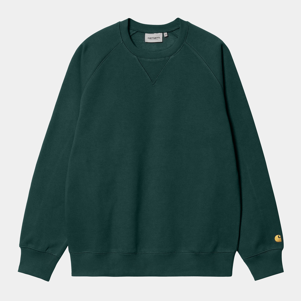 Carhartt WIP Chase Sweat - Botanic / Gold