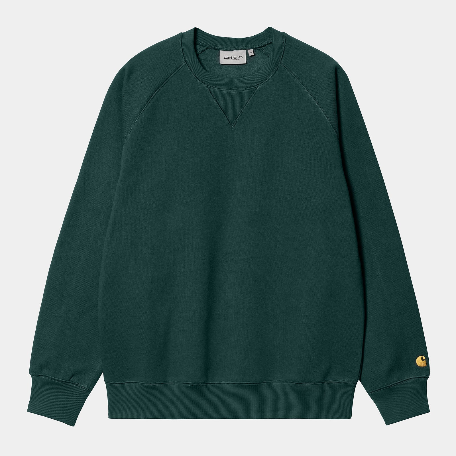 Carhartt WIP Chase Sweat - Botanic / Gold