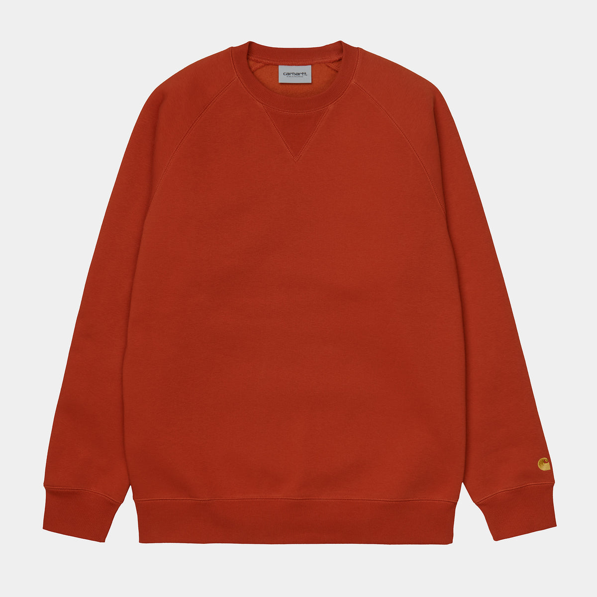 Carhartt WIP Chase Sweat - Copperton / Gold