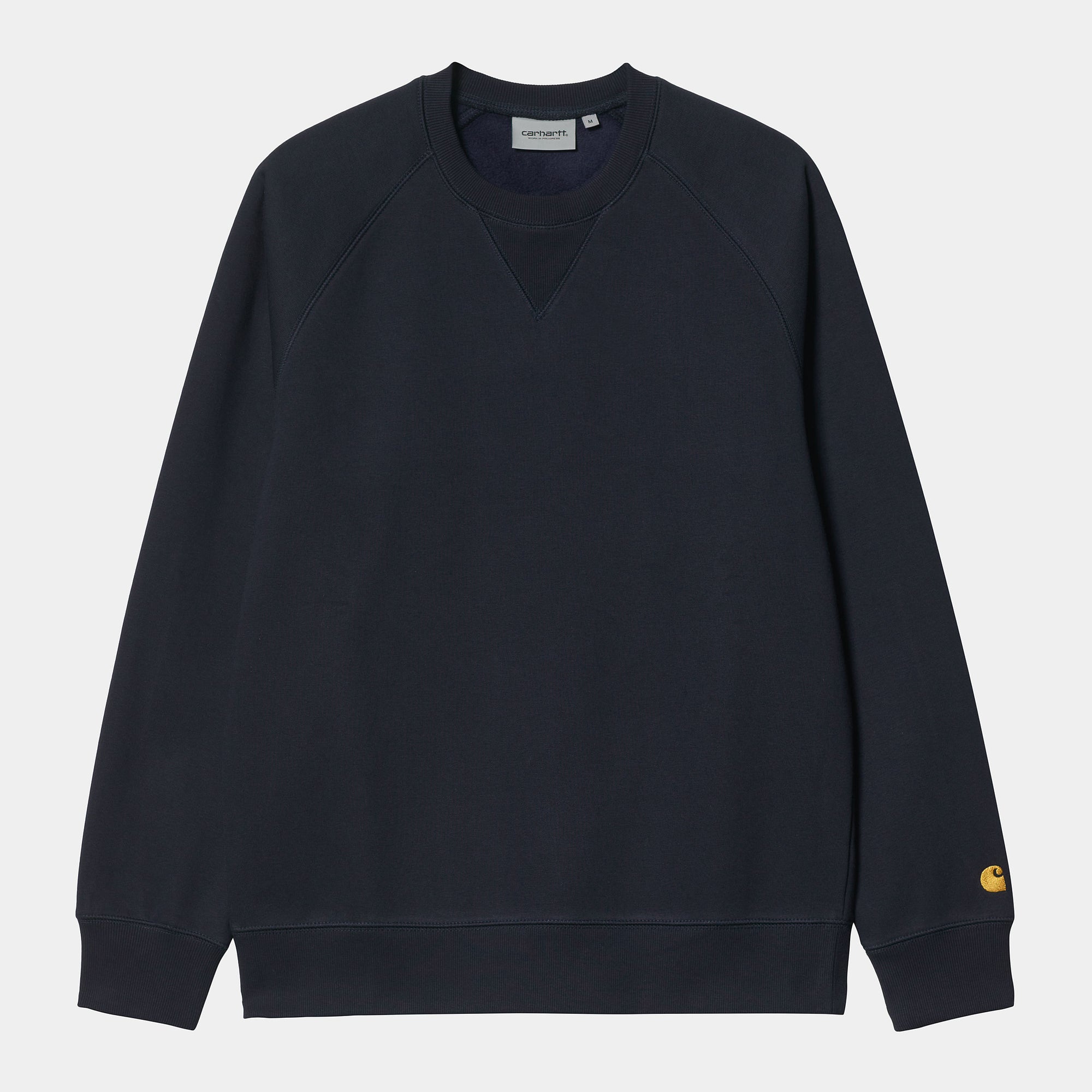 Carhartt WIP Chase Sweat - Dark Navy / Gold