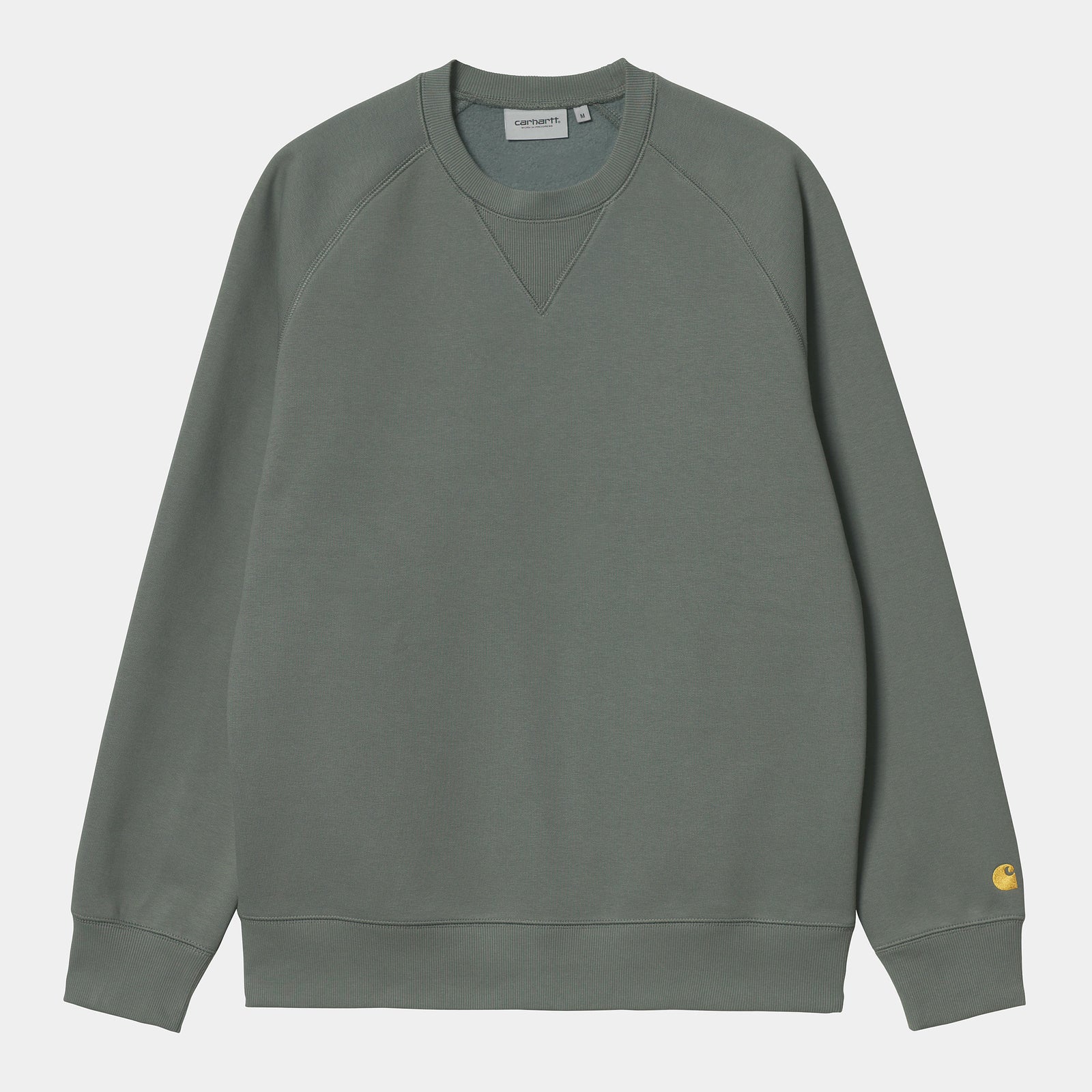 Carhartt WIP Chase Sweat- Thyme / Gold