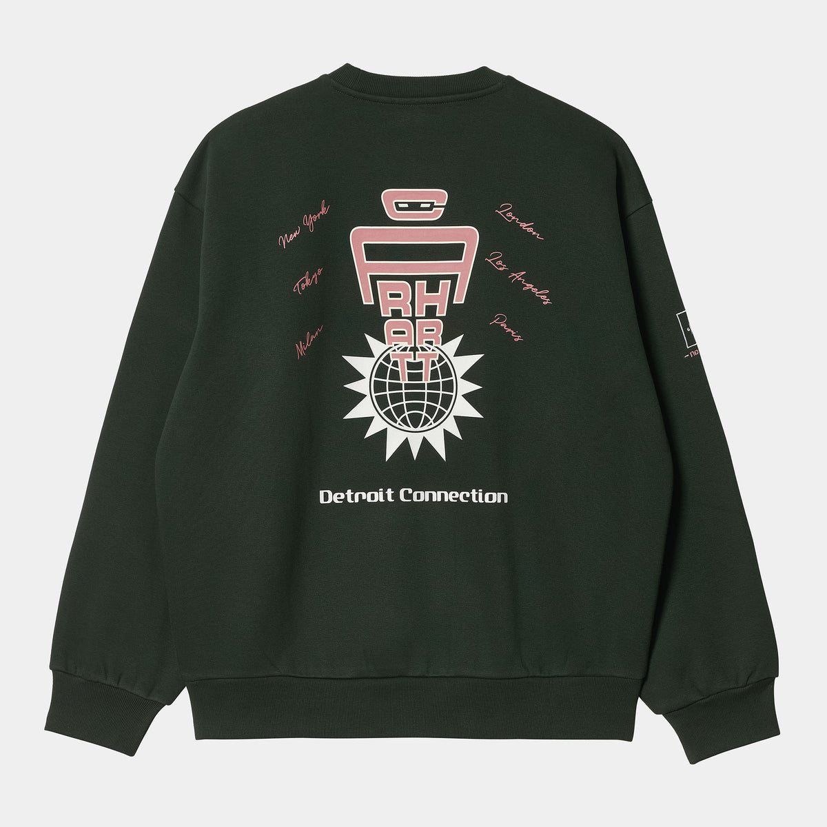 Carhartt WIP Connect Sweat - Dark Cedar