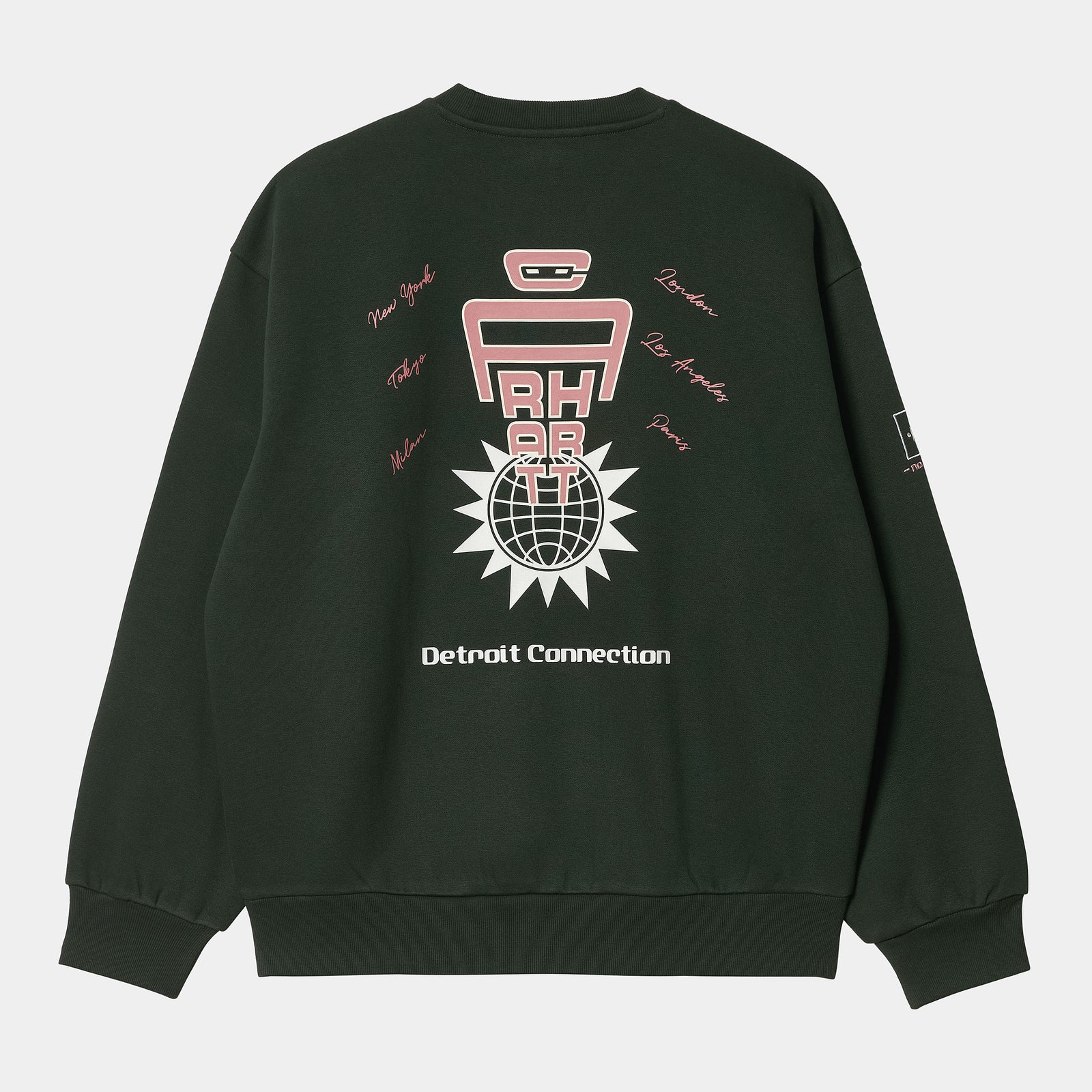 Carhartt WIP Connect Sweat - Dark Cedar