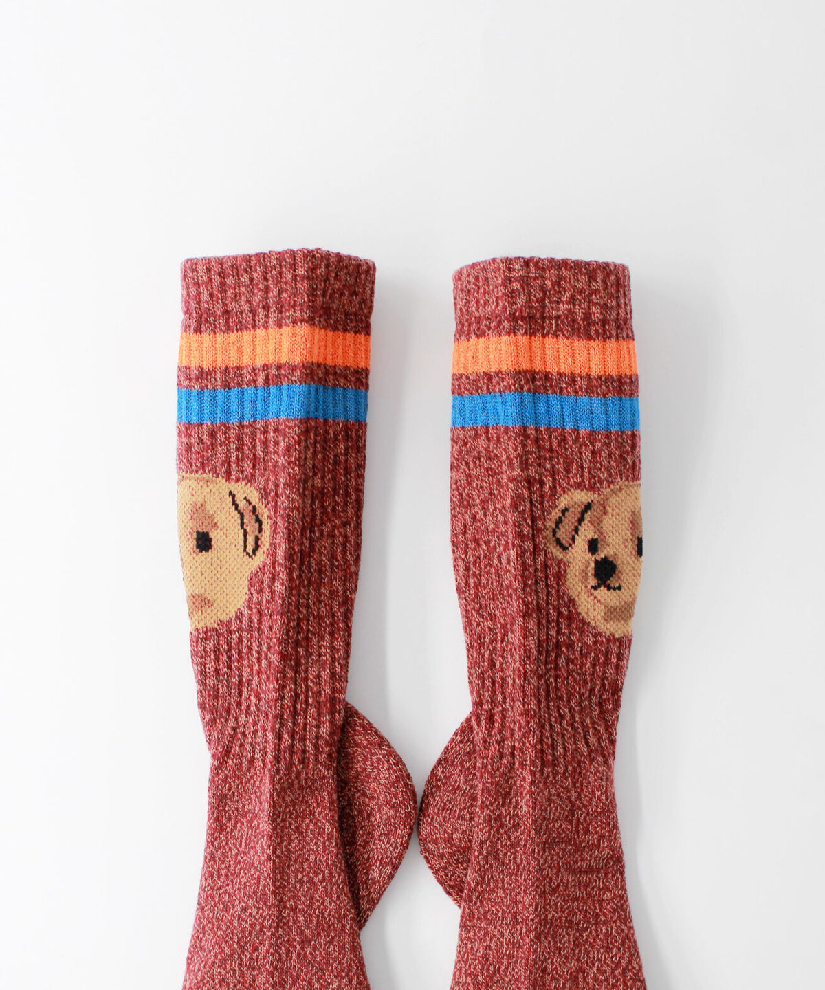 Rostersox Bear Moku Sock - Wine