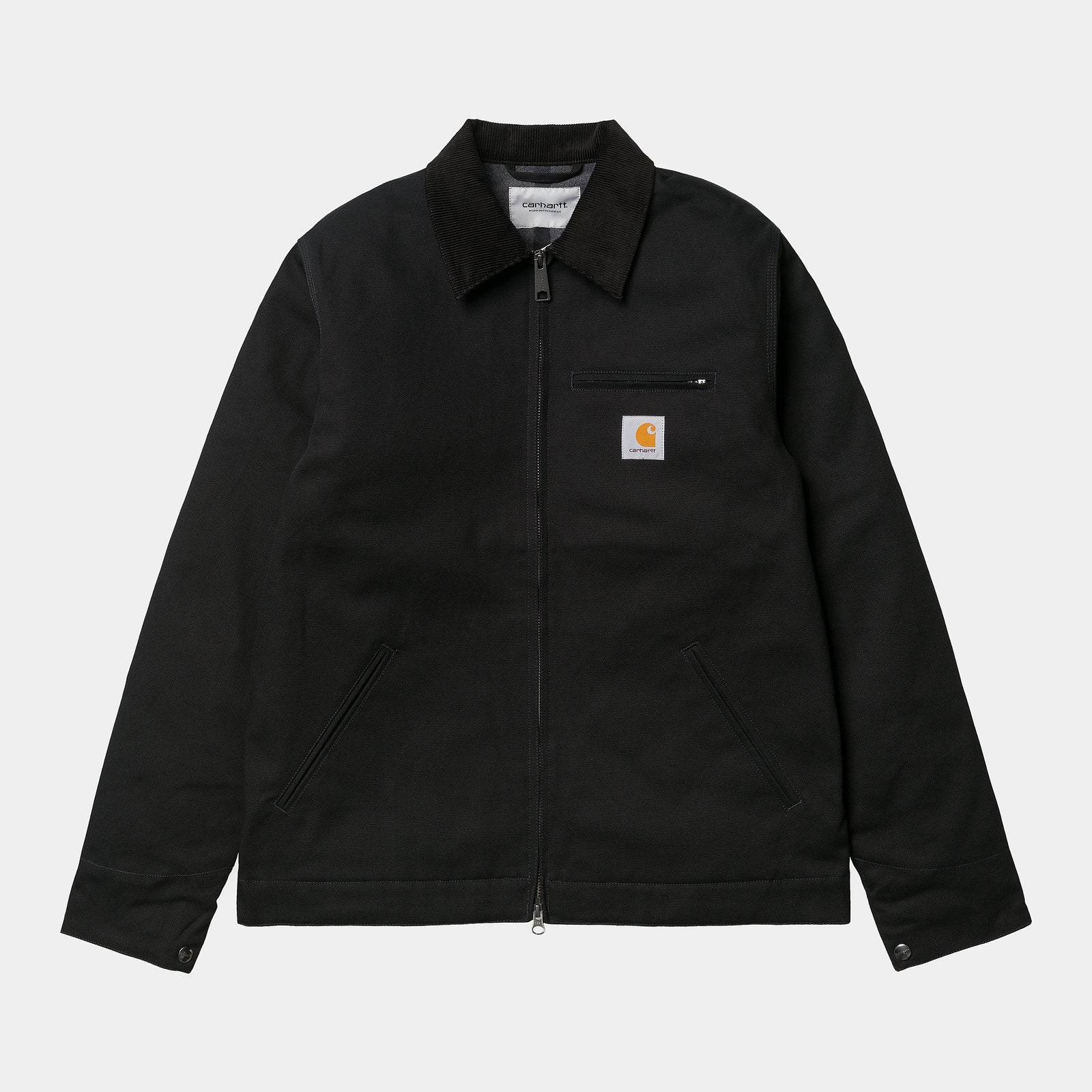 Carhartt WIP Detroit Jacket - Black / Black Rigid