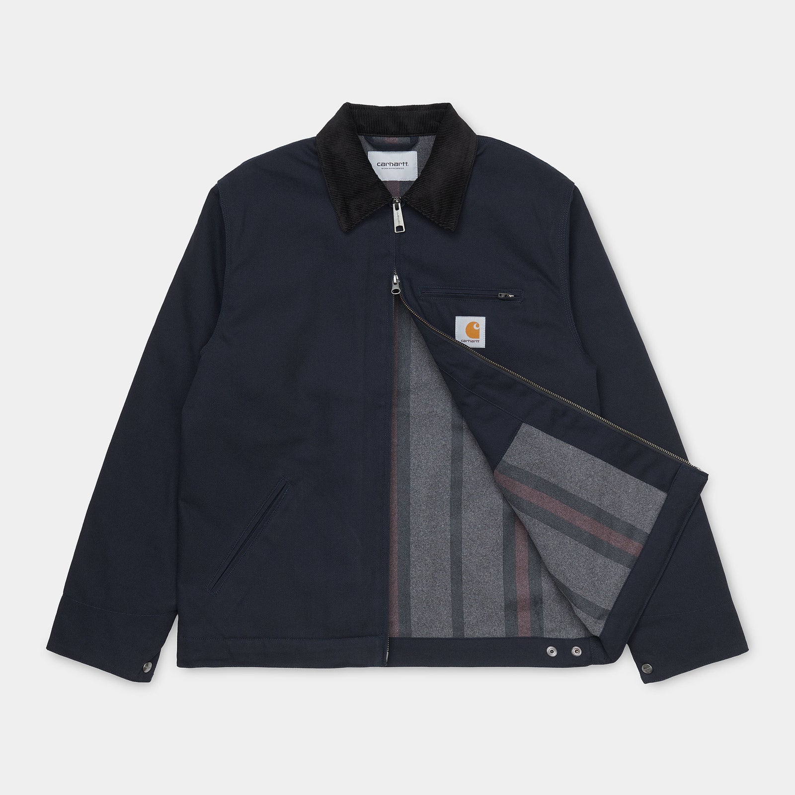 Carhartt Wip Detroit Jacket Dark Navy Rigid