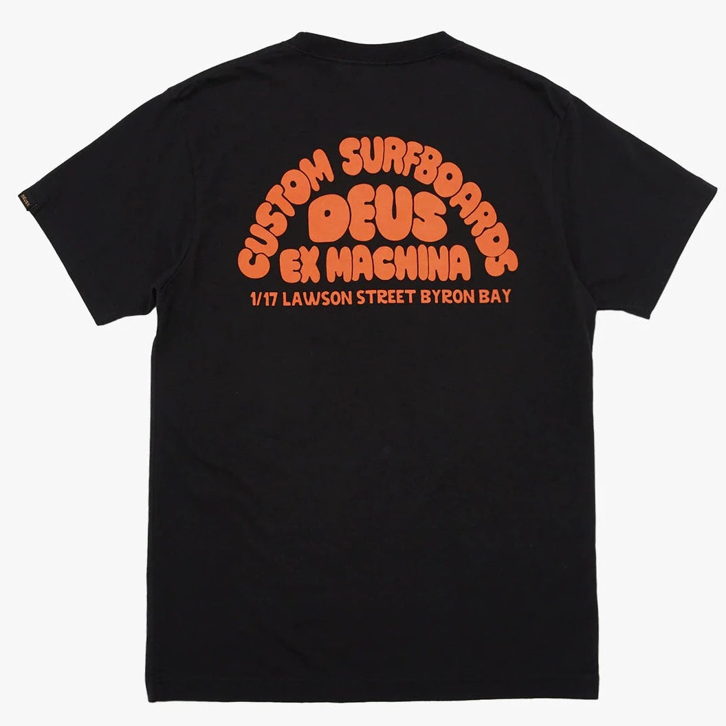 Deus Ex Machina Byron Surf T-Shirt - Black