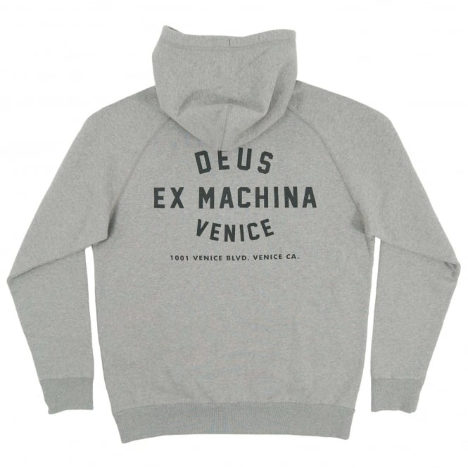Deus Ex Machina Venice Address Hood - Grey Marl