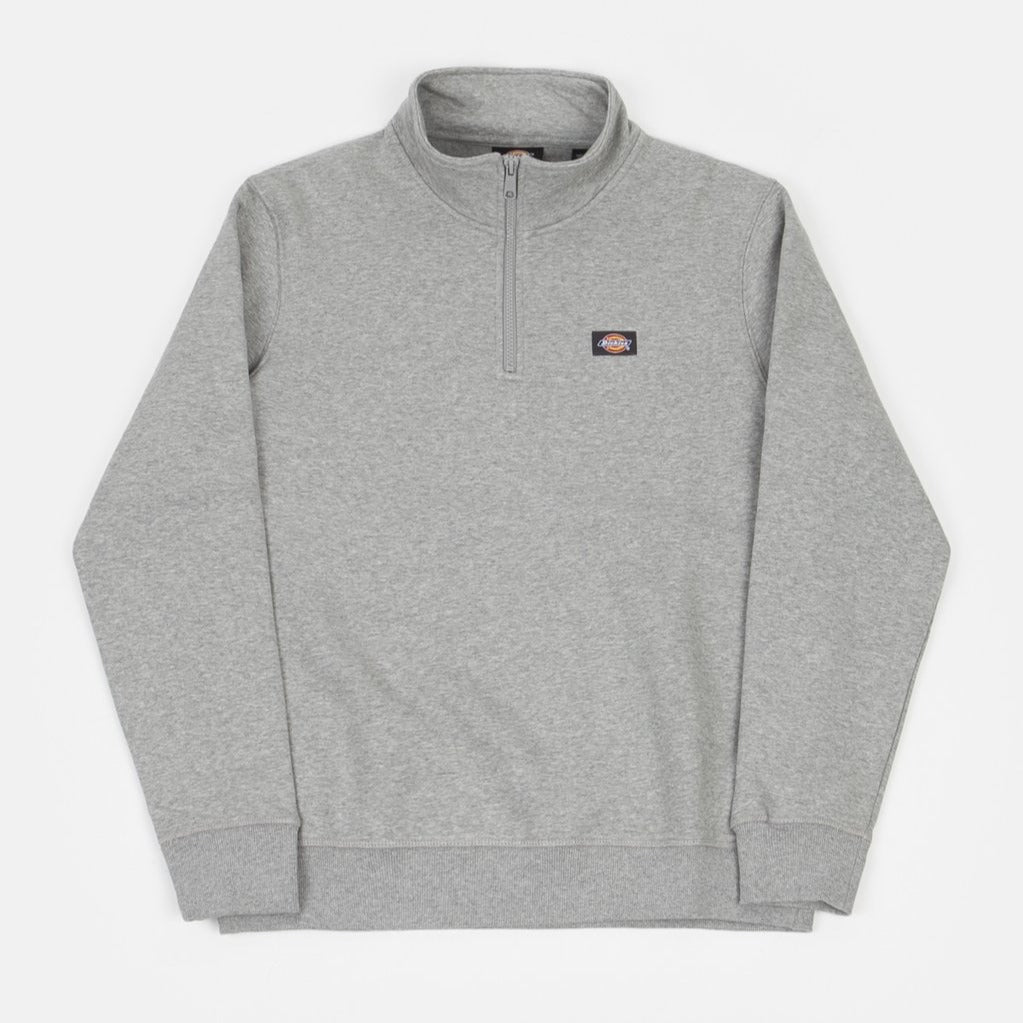 Dickies Oakport 1/4 Zip - Grey Melange