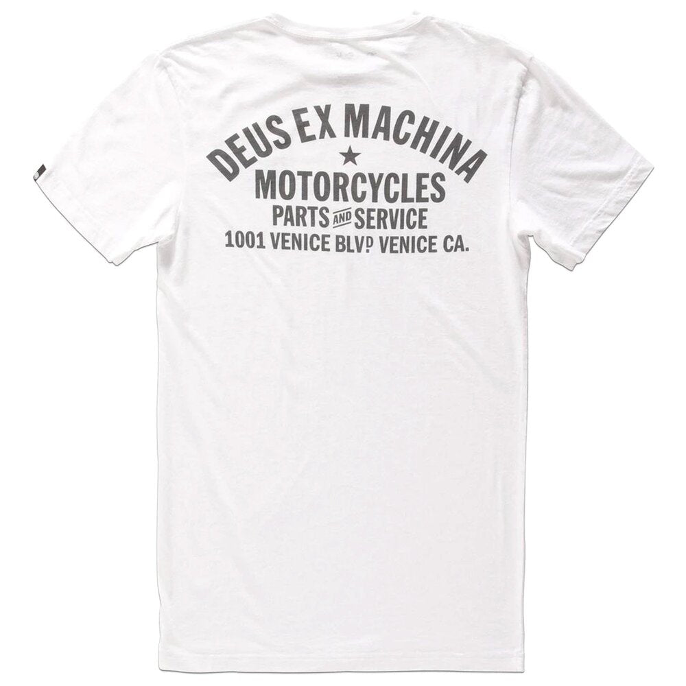 Deus Ex Machina Venice Address T-Shirt - White