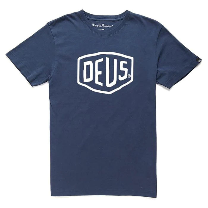 Deus Shield T-Shirt - Navy