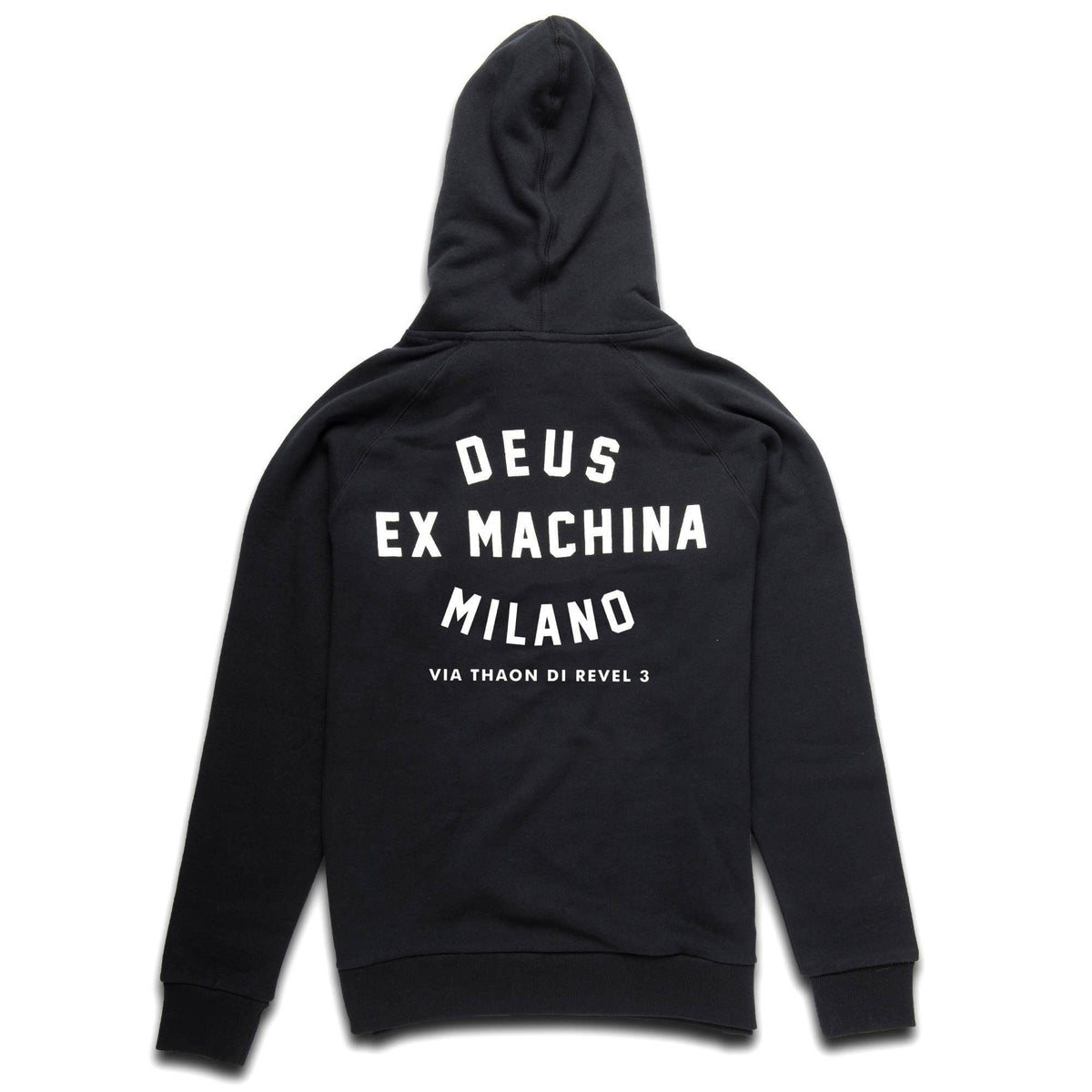 Deus Ex Machina Milano Address Hood - Black
