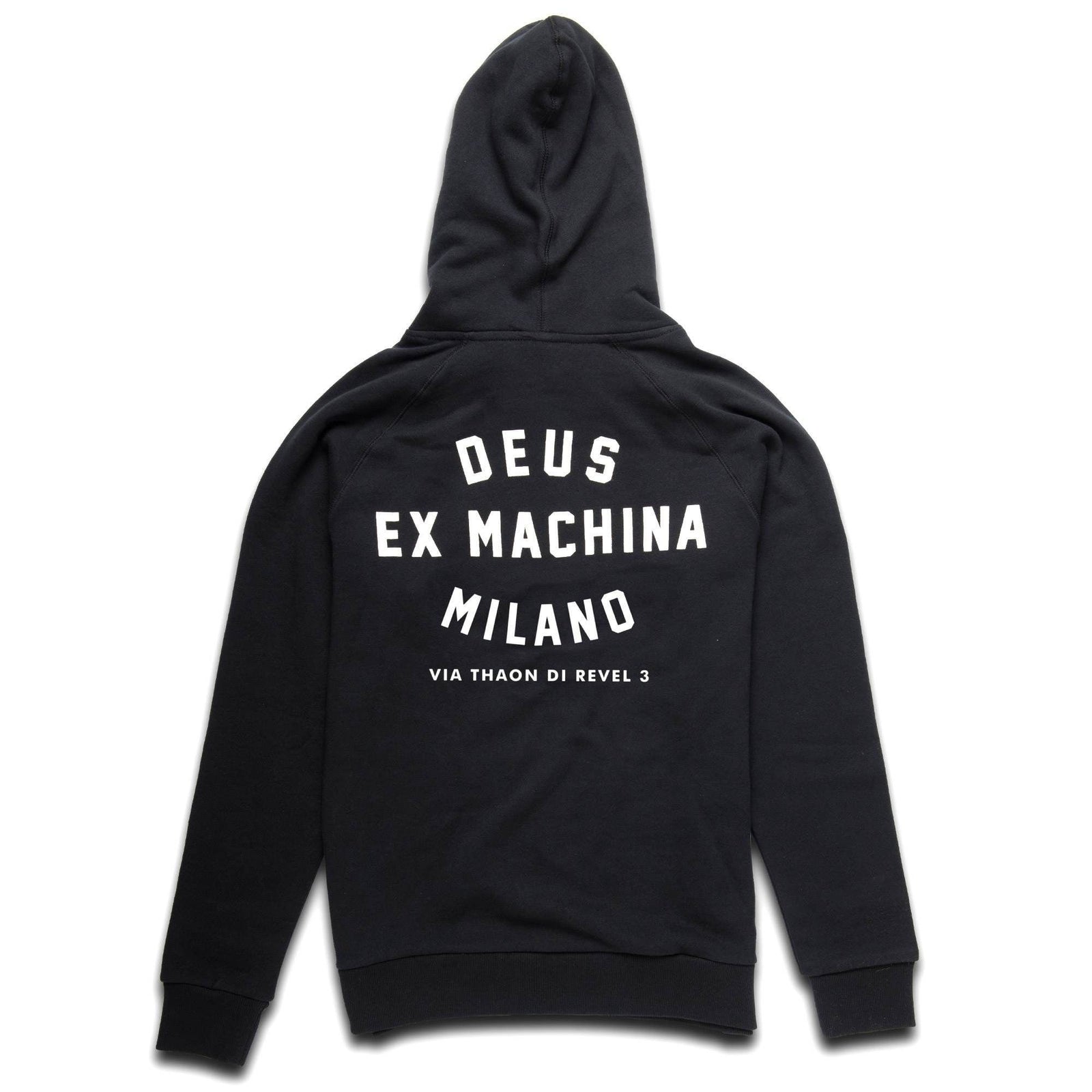 Deus Ex Machina Milano Address Hood - Black
