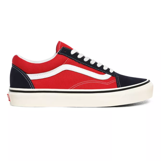 Van old skool 2025 dx white red