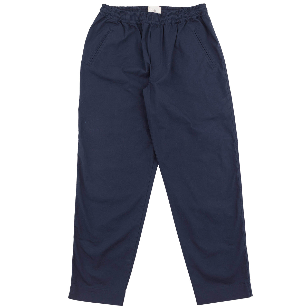 Folk Drawcord Assembly Pant - Navy Ripstop