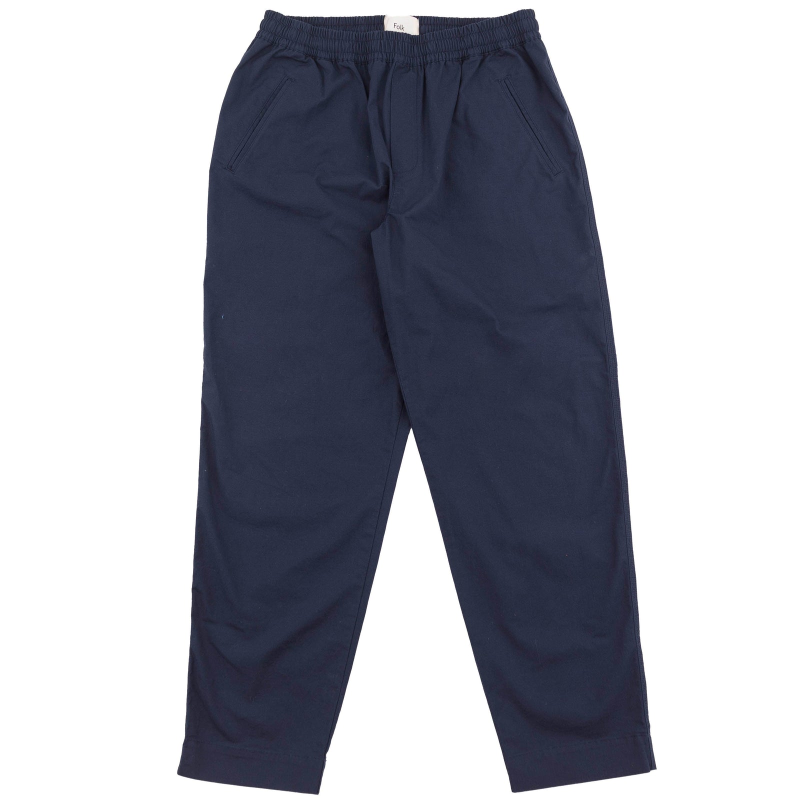 Folk Drawcord Assembly Pant - Navy Ripstop