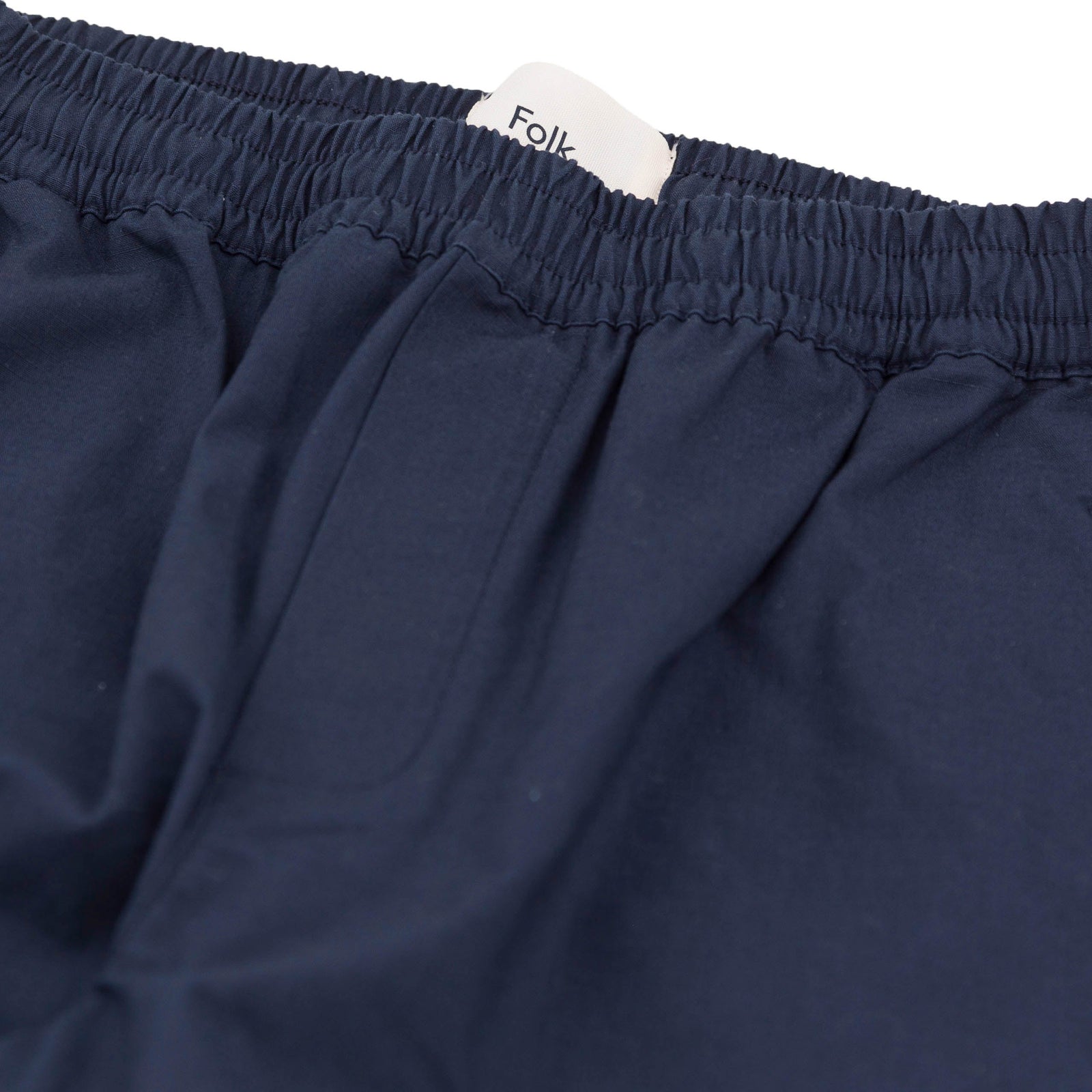 Folk Drawcord Assembly Pant - Navy Ripstop