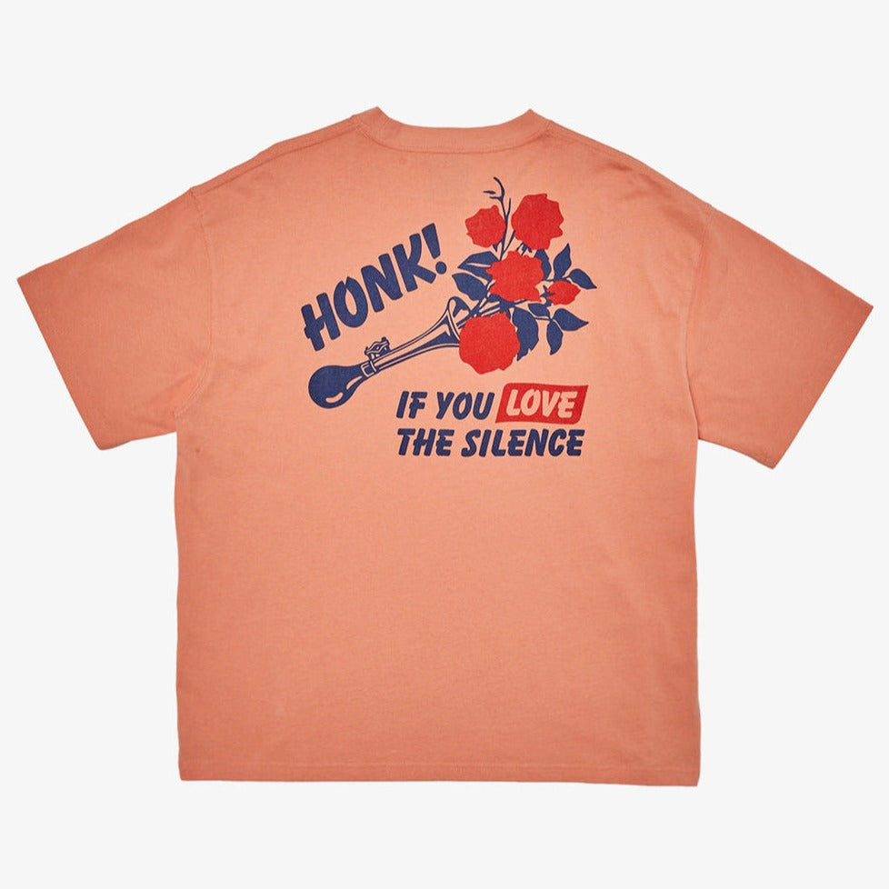 Deus Ex Machine Post T-Shirt - Sunkist Orange