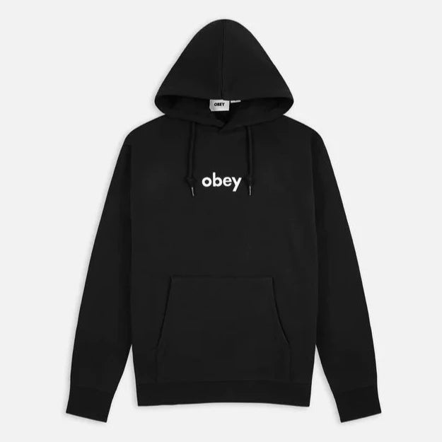Obey Lowercase Hood - Black