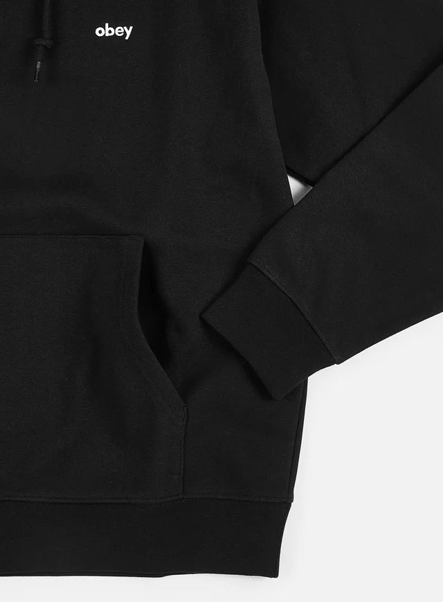 Obey Tab Hood - Black