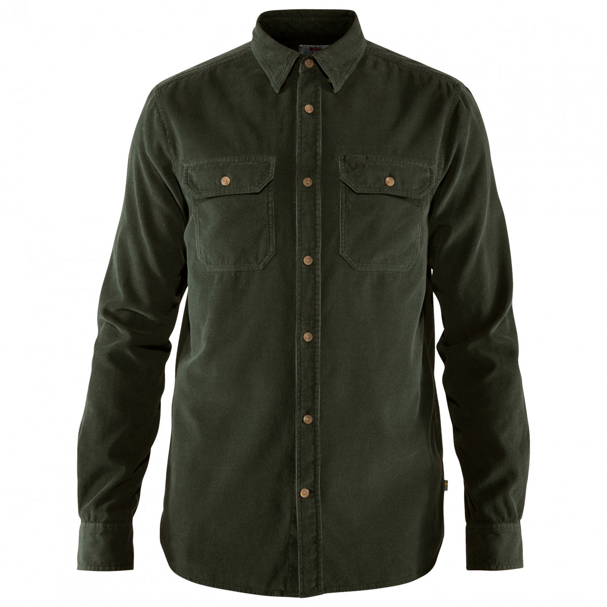 Fjallraven Ovik Cord Shirt Deep Forest