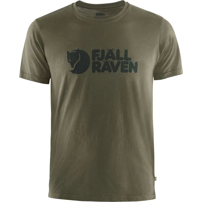 Fjallraven Logo T-Shirt - Dark Olive