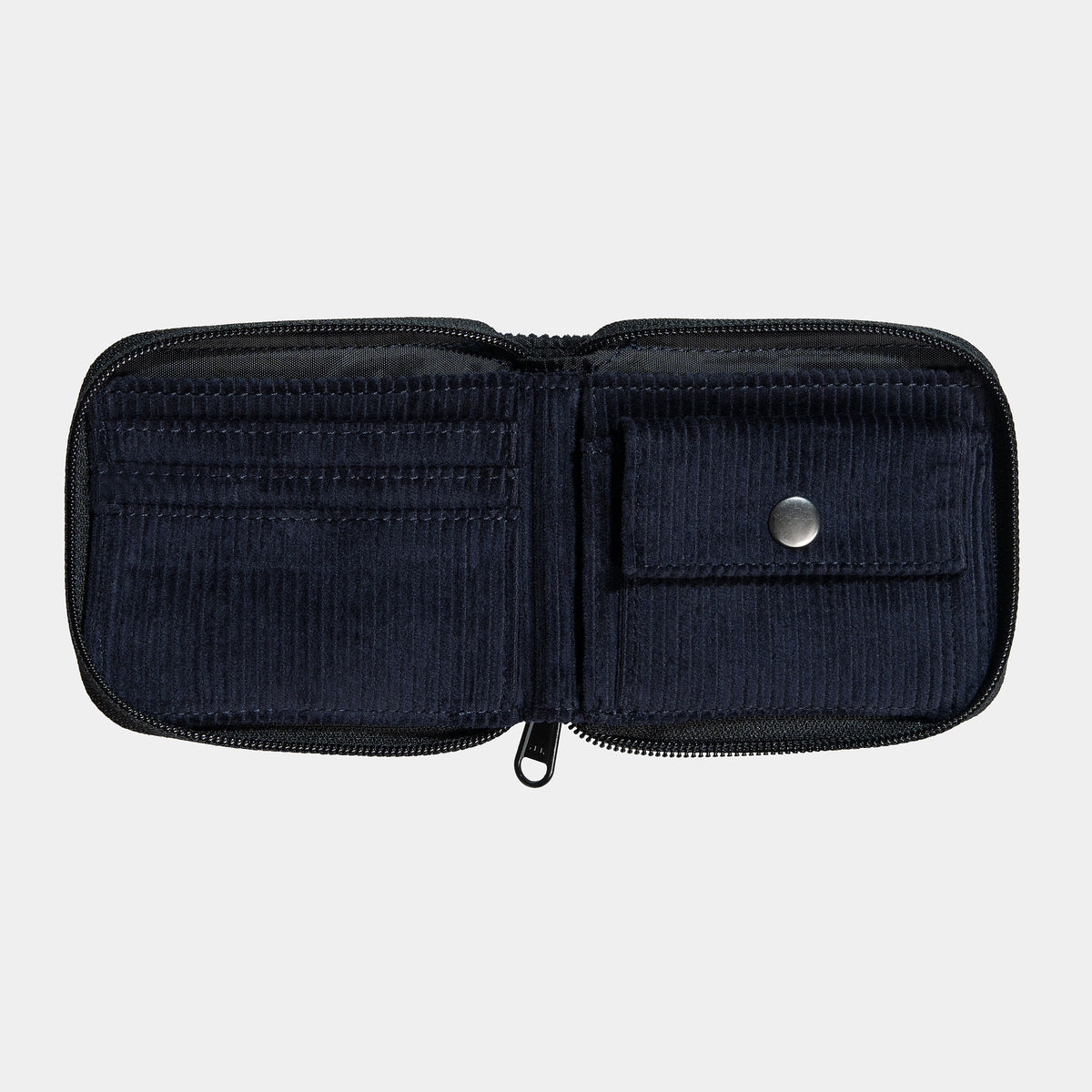 Carhartt WIP Flint Zip Wallet - Dark Navy