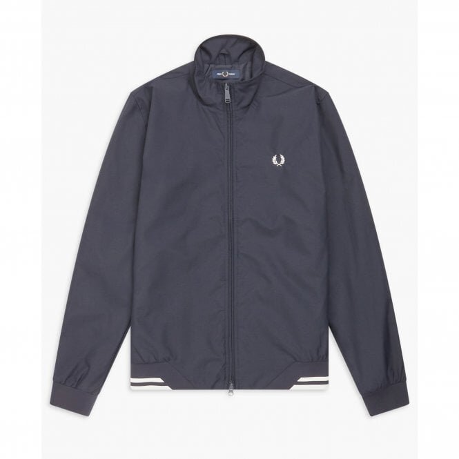 Fred Perry Brentham Jacket Charcoal