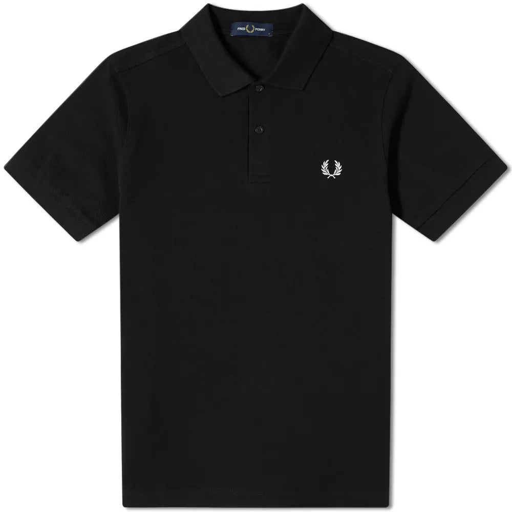 Fred Perry Plain Fred Perry Shirt : Black / Chrome