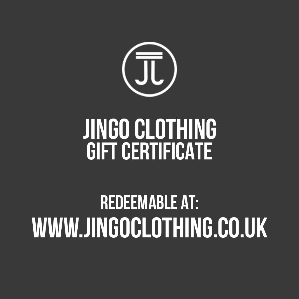 Jingo Gift Certificate - Jingo Clothing