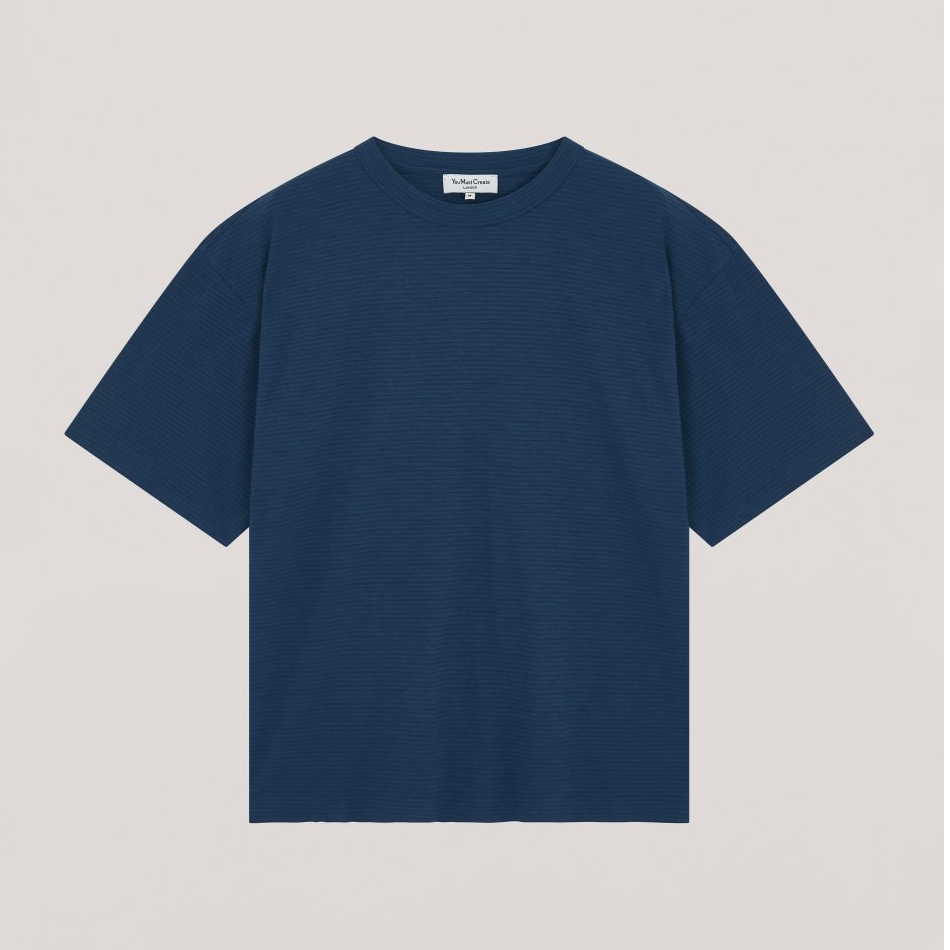 Ymc Triple SS T-Shirt Blue / Navy