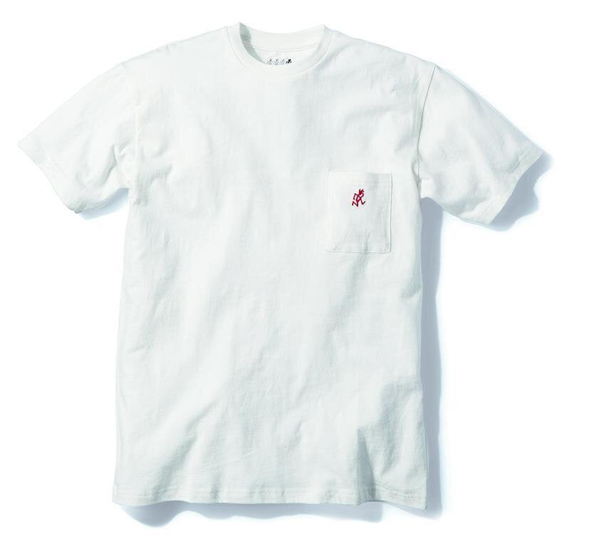 Gramicci One Point T-Shirt White