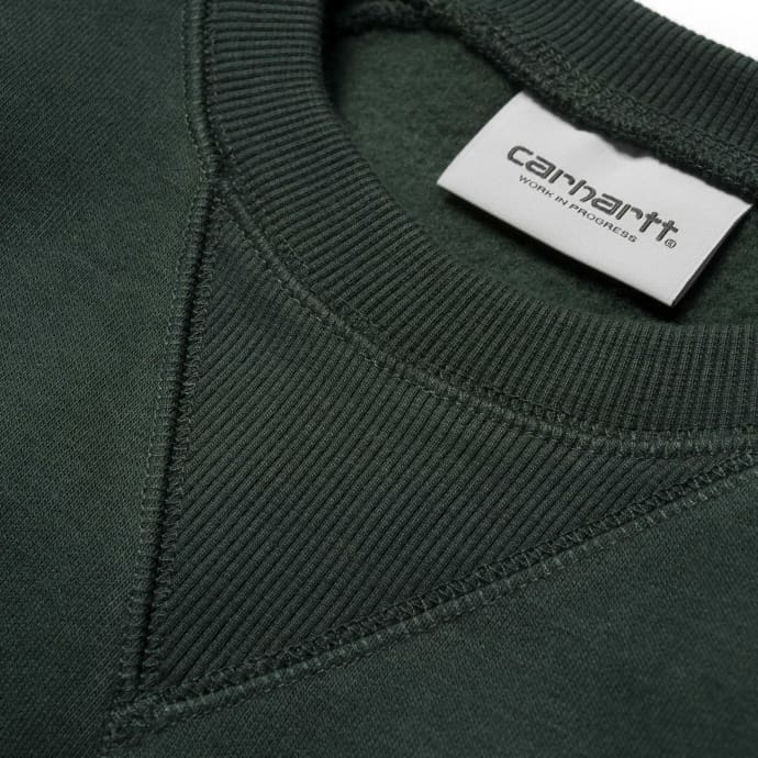 Carhartt Wip Chase Sweat Dark Teal / Gold