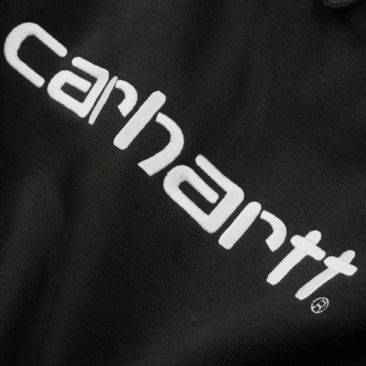 Carhartt WIP Hooded Carhartt Sweat - Black