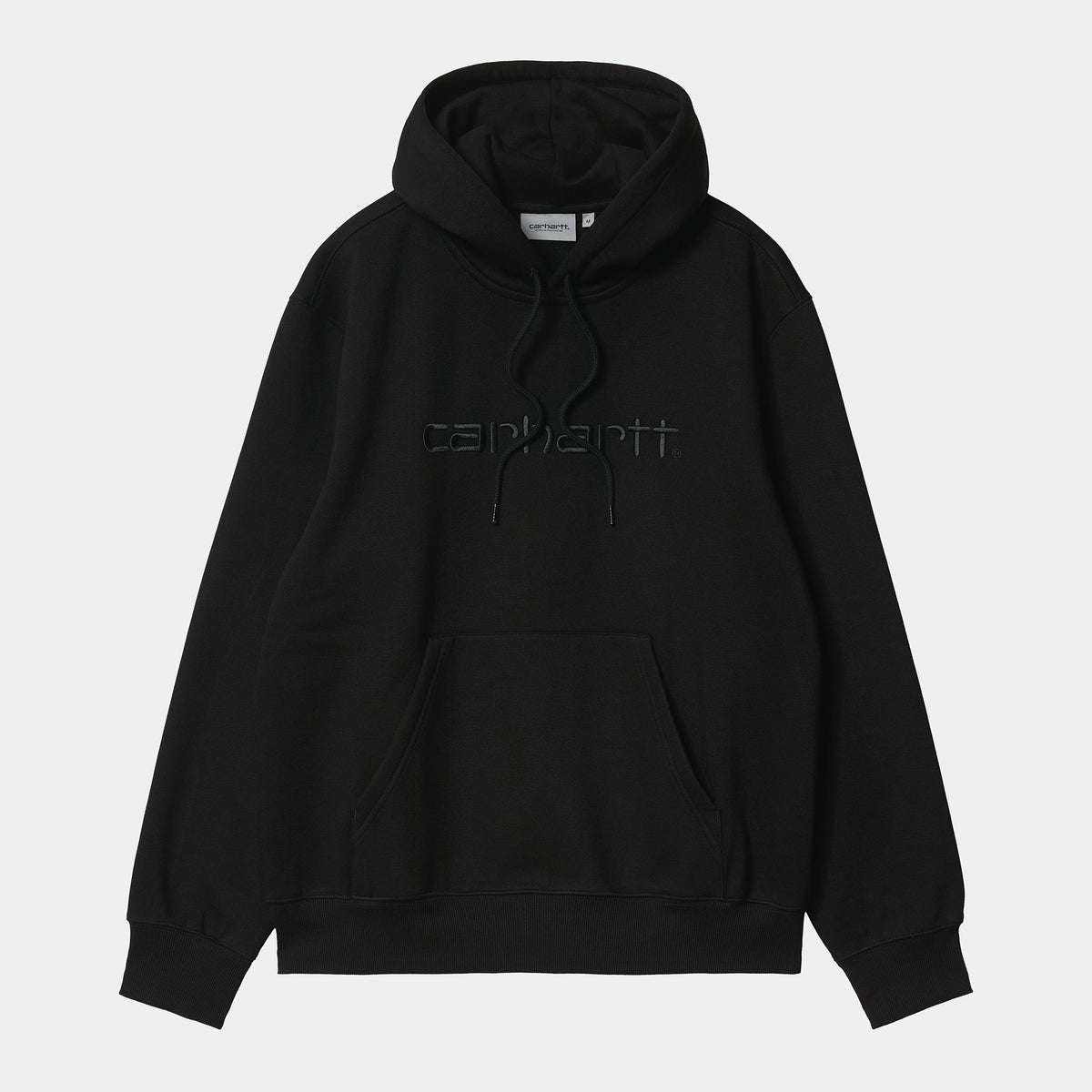 Carhartt WIP Hooded Carhartt Sweat - Black / Black
