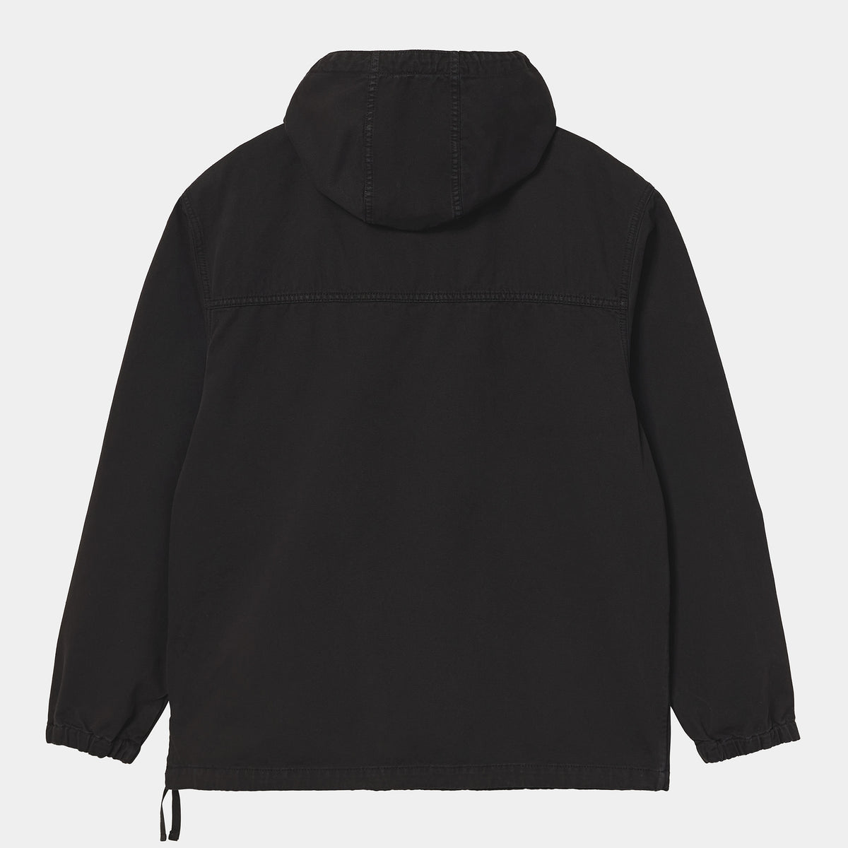 Carhartt WIP Hooded Carson Sweatshirt - Black Stone Wash