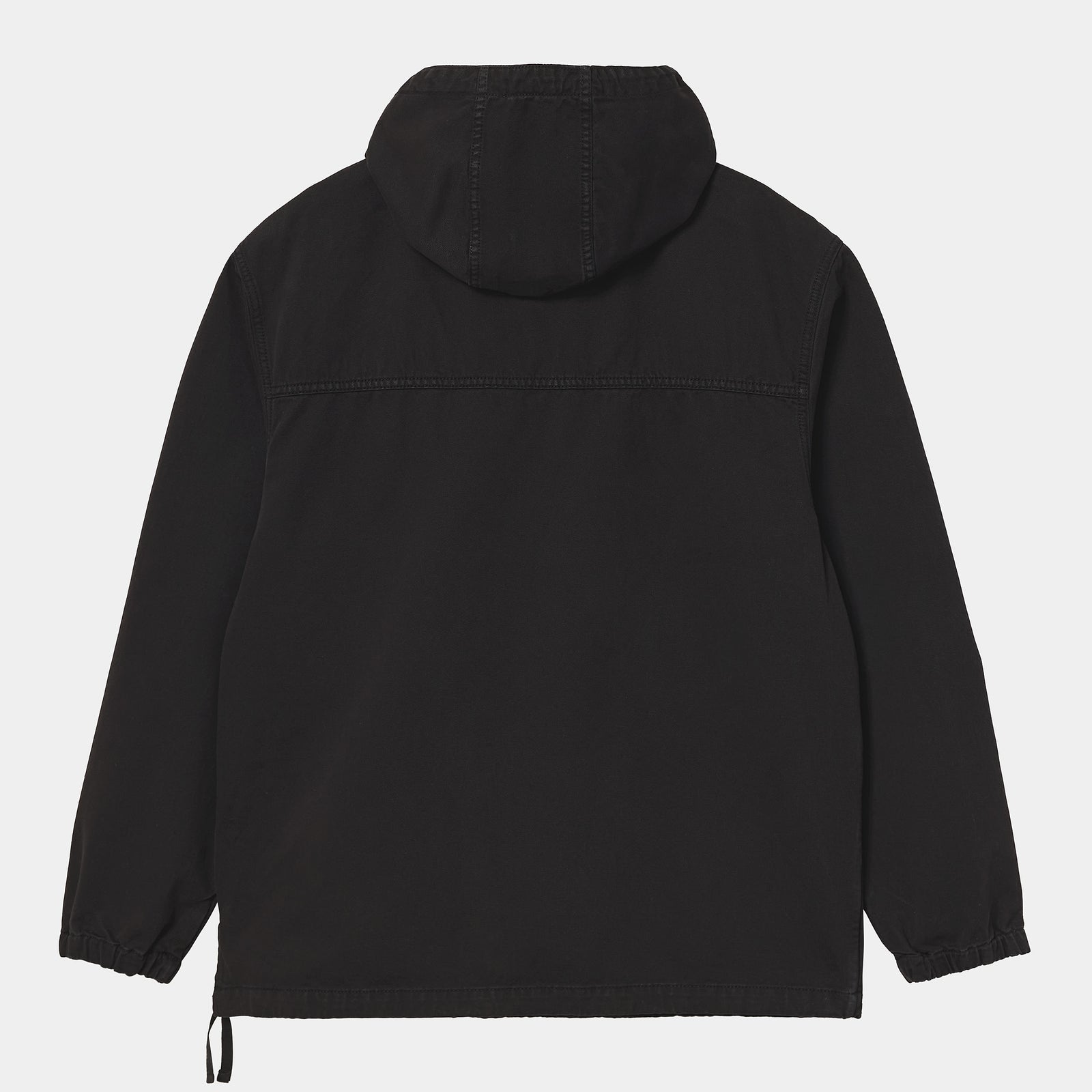 Carhartt WIP Hooded Carson Sweatshirt - Black Stone Wash