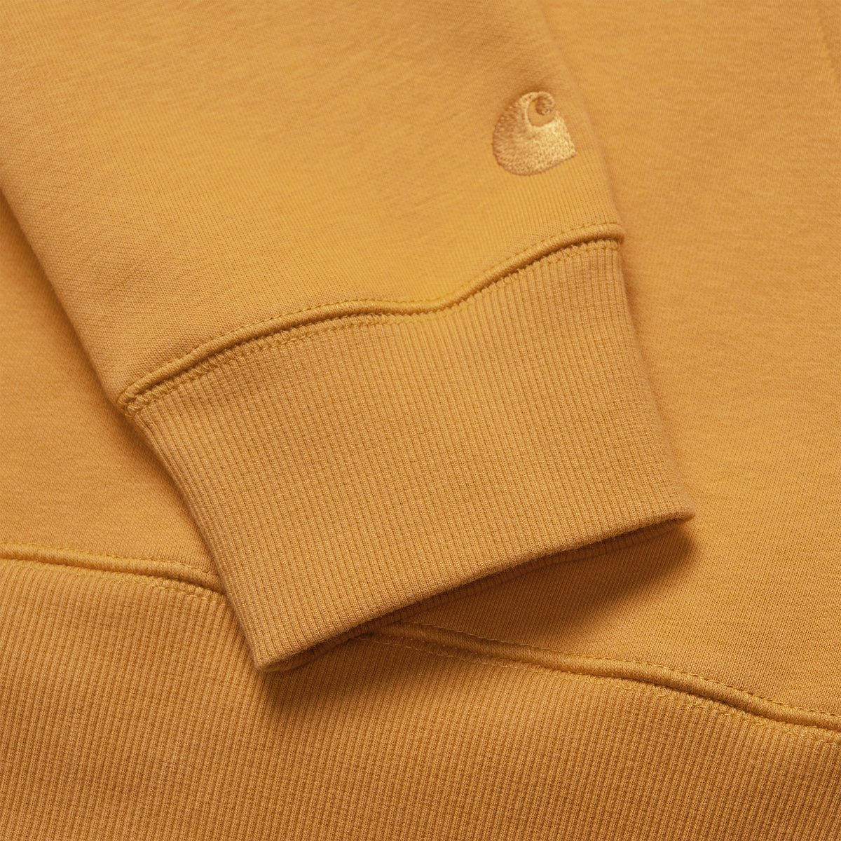 Carhartt WIP Hooded Chase Sweat Winter Sun / Gold