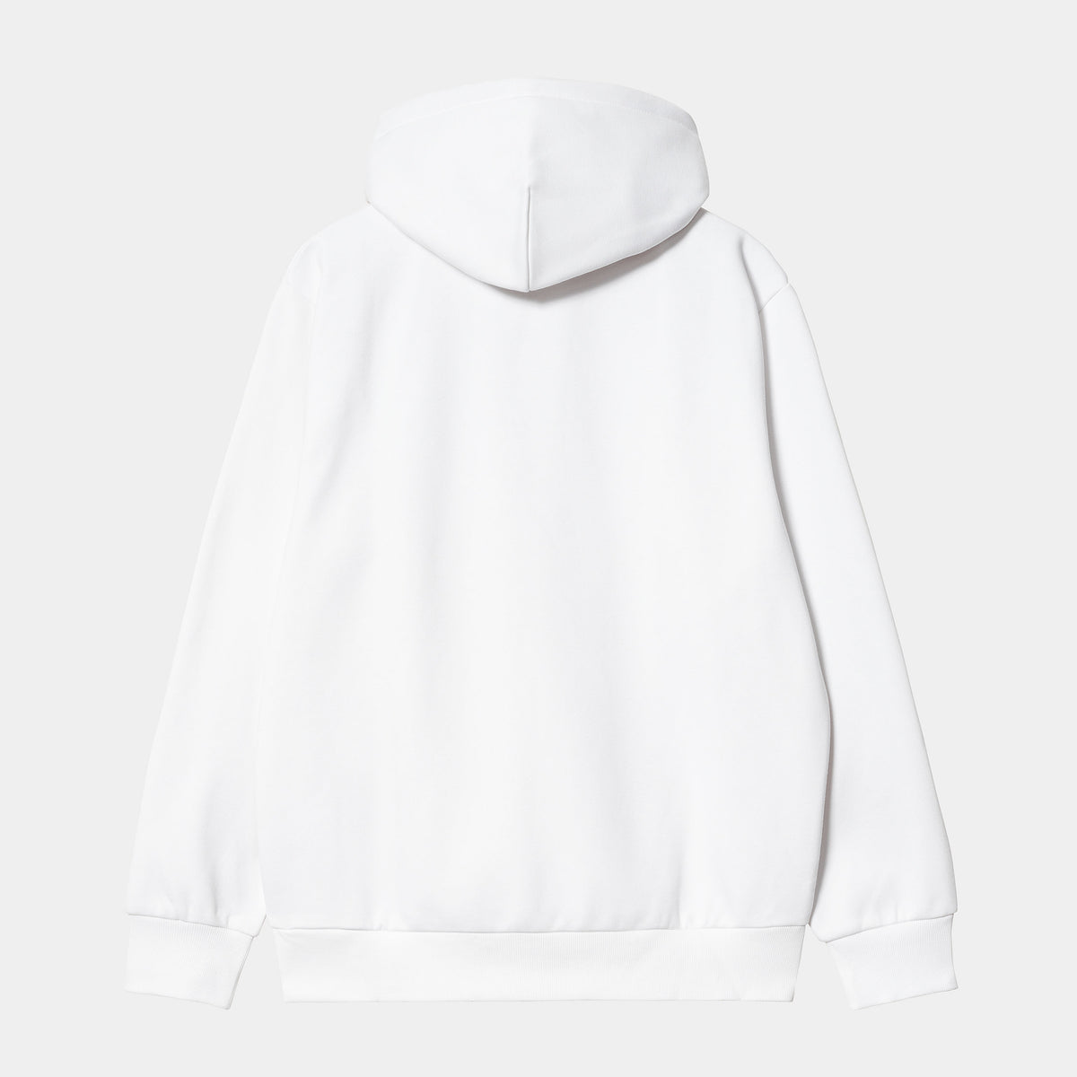 Carhartt WIP Hooded Happy Script Sweat - White