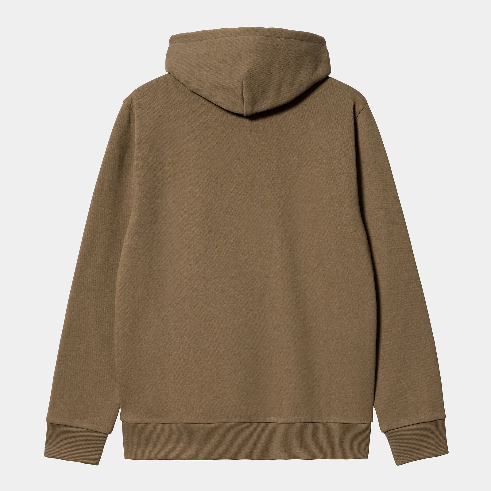 Carhartt WIP Hooded Script Embriodery Sweat - Buffalo / White