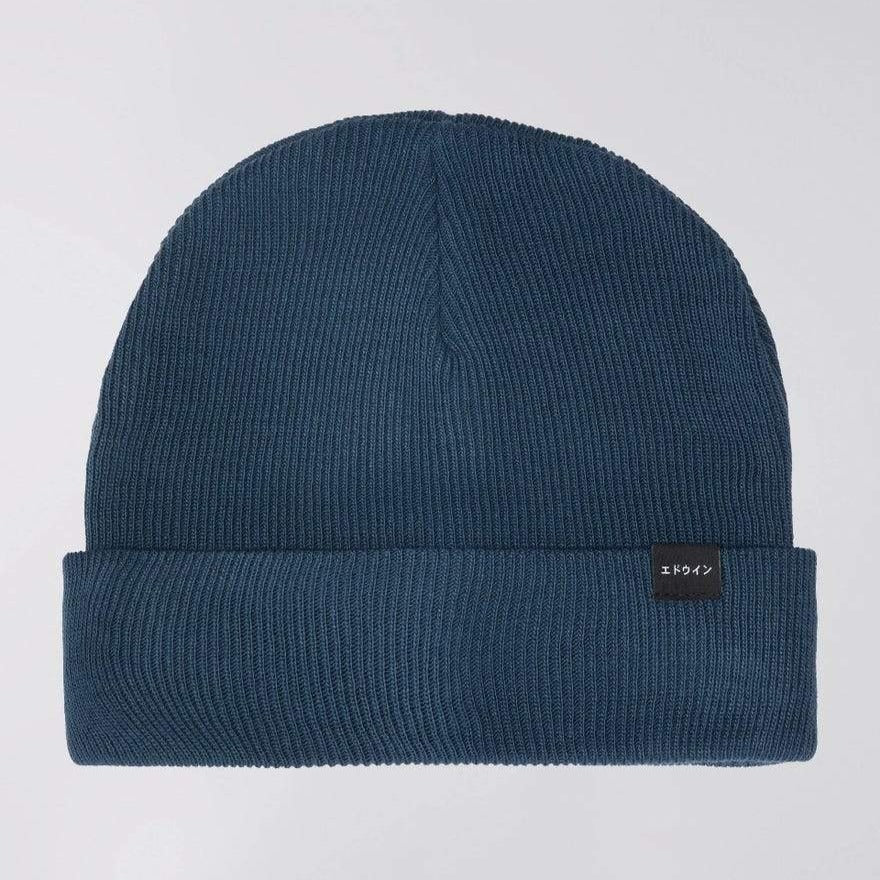 Edwin Watch Beanie Vintage Blue