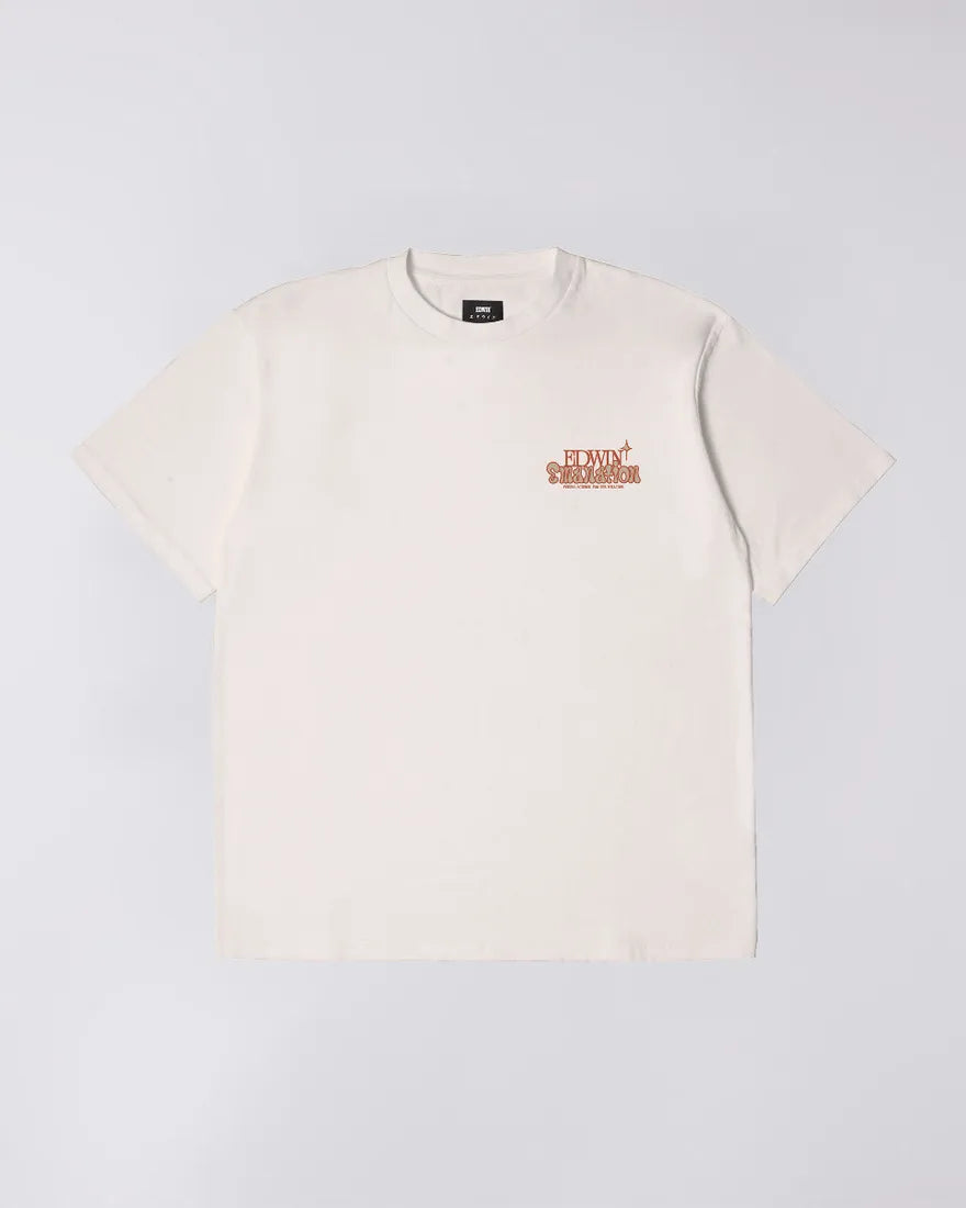 Edwin Emanation T-Shirt - Whisper White