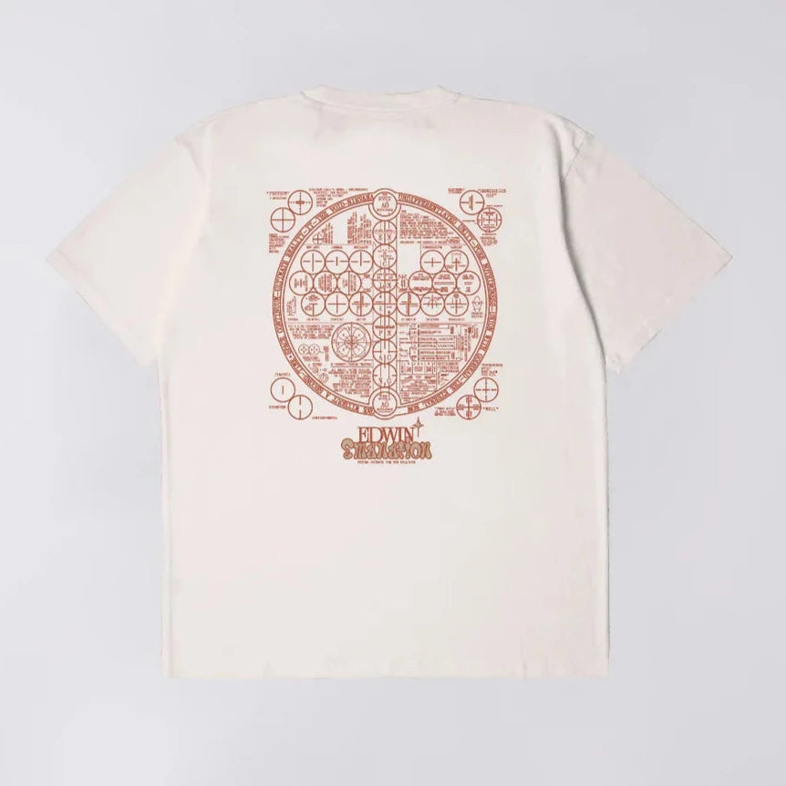 Edwin Emanation T-Shirt - Whisper White